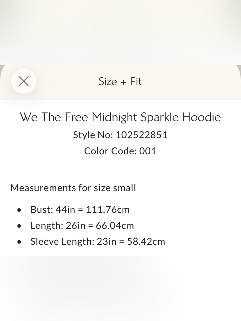 NWT FREE PEOPLE We The Free Midnight Sparkle Hoodie Size M - Picture 5 of 10